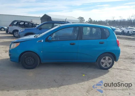 2009 Pontiac G3 z USA, uszkodzony, nr VIN KL2TD66E39B663977